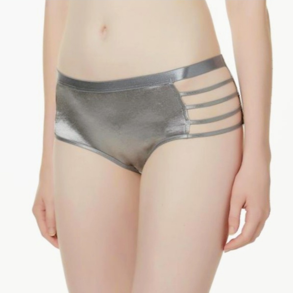 JOE BOXER NWT Satin Caged Side Boyshort Panties